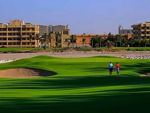Al Hamra Golf Club, Ras Al Khaimah, the venue for the National Final of the Emirates NBD Race to Malaysia.