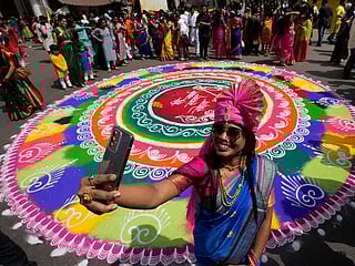 Look: Colourful celebrations mark Gudi Padwa festival in Mumbai