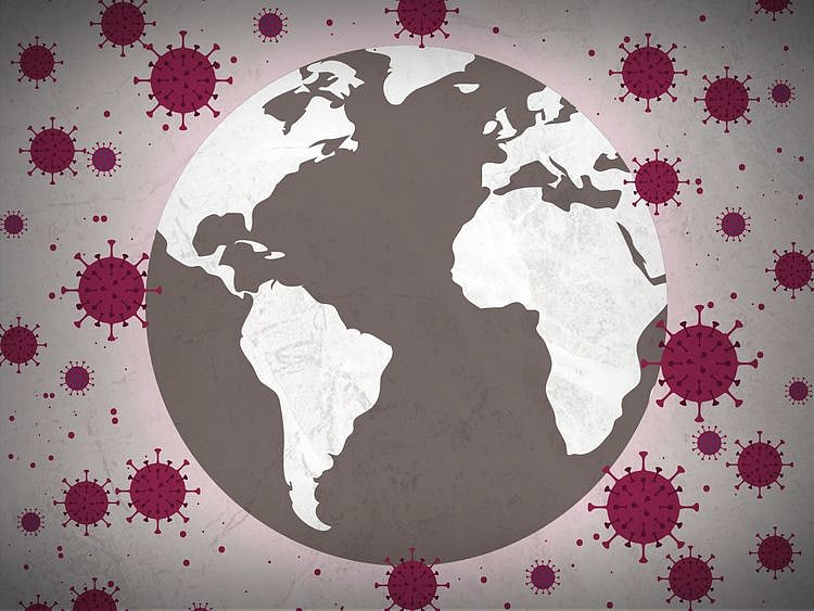 Covid world corona