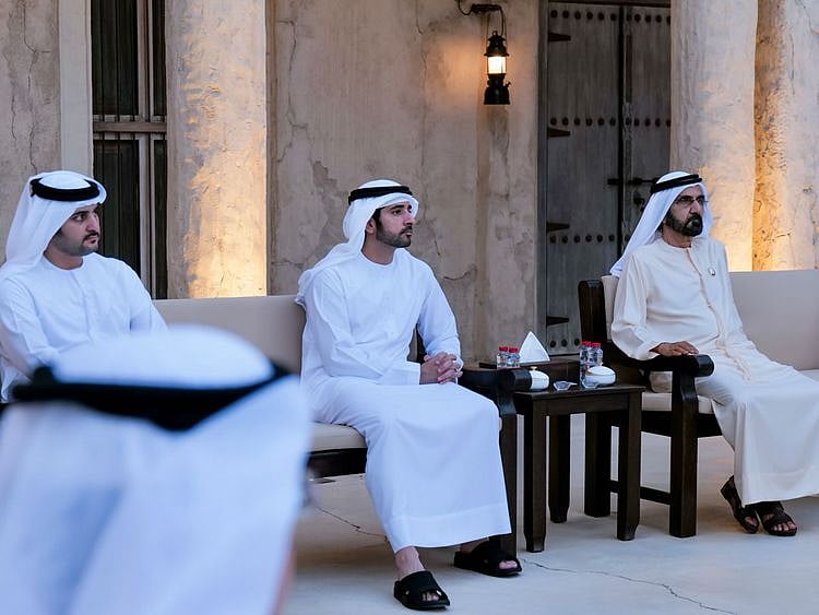 Sheikh Mohammed bin Rashid Al Maktoum Sheikh Hamdan Sheikh Maktoum