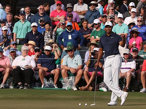 Tiger Woods' presence at the PGA Championship, much like the Masters, will be like that of a show-stopper.