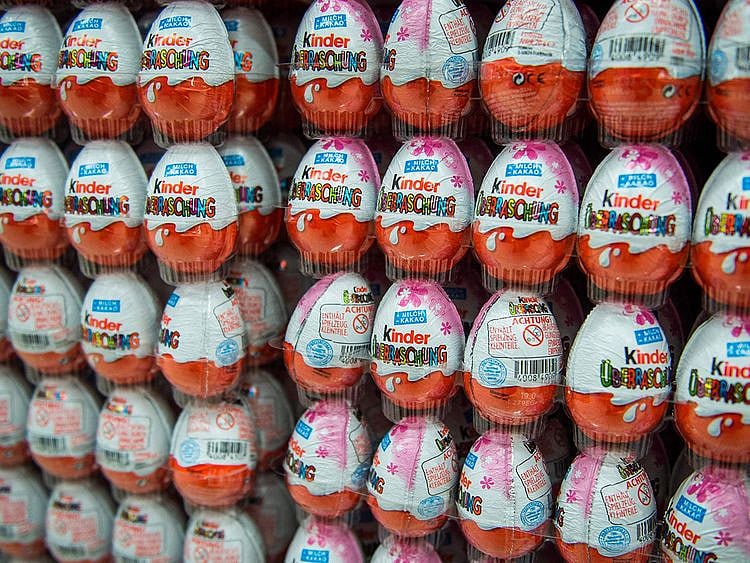 Chocolate Kinder Eggs 