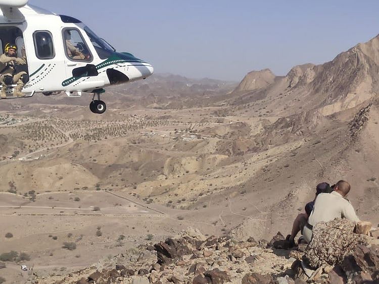 Dubai_Police_rescue_Man_and_Daughter_in_Hatta_Mountains_(3)-1649243517453