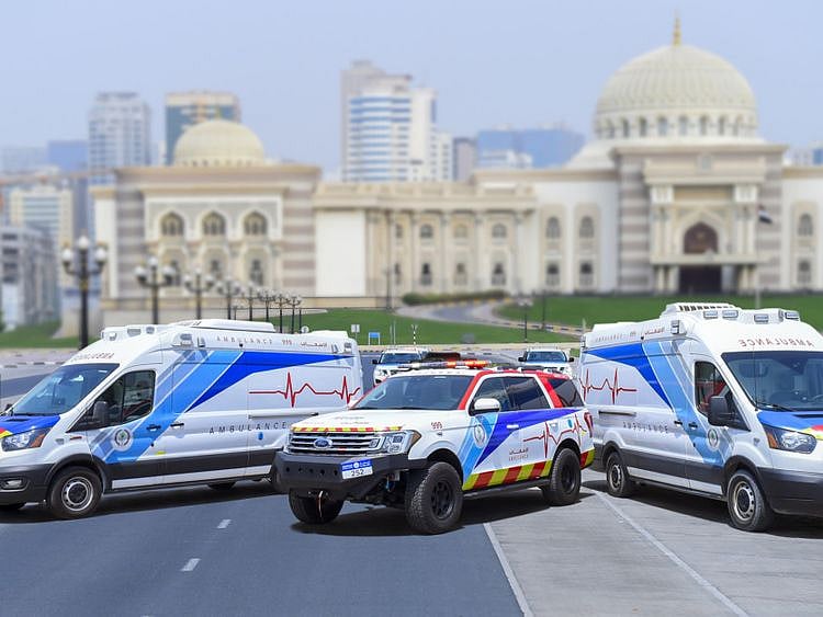Sharjah Police adds new ambulance 1-1649228950336