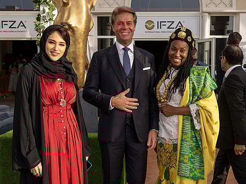 Martin G. Pedersen, Chairman of IFZA, at IFZA Polo VIP Lounge 