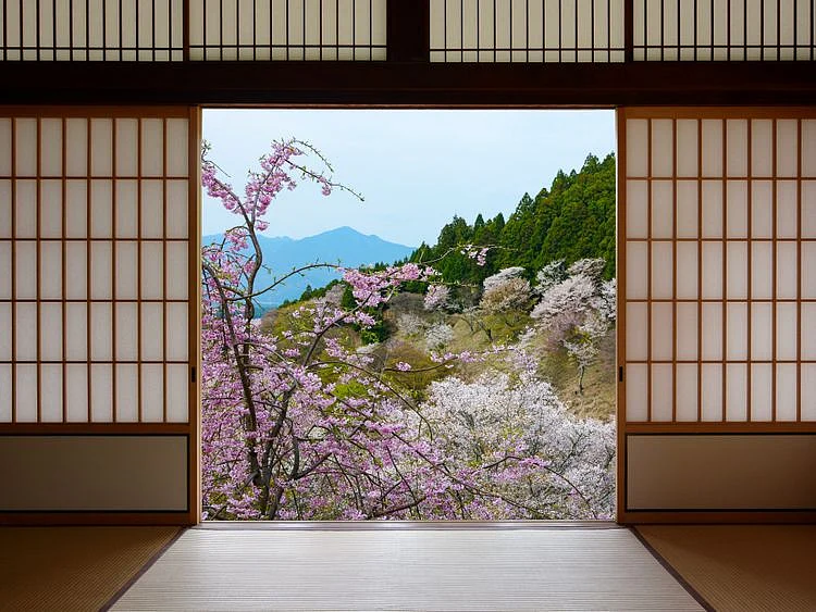 Japanese Zen interior design style house room 
