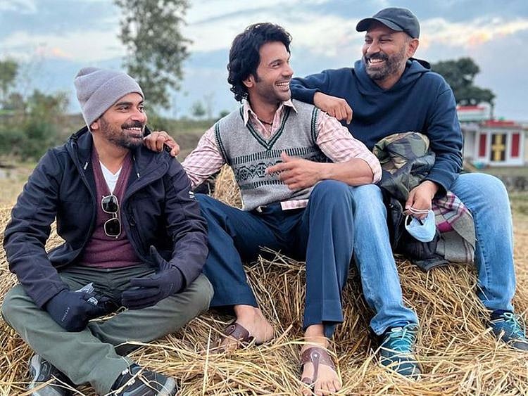 Rajkummar Rao with director duo Raj and DK