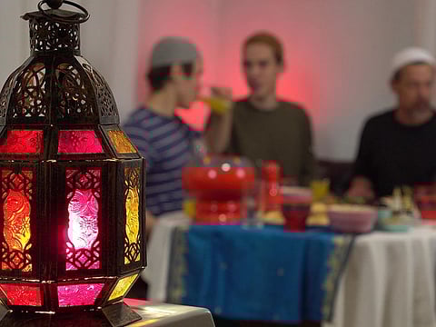 A family breaks its fast together at home. Doctors in UAE have explained how people with diabetes can fast under proper medical guidance. Picture for illustrative purposes only.