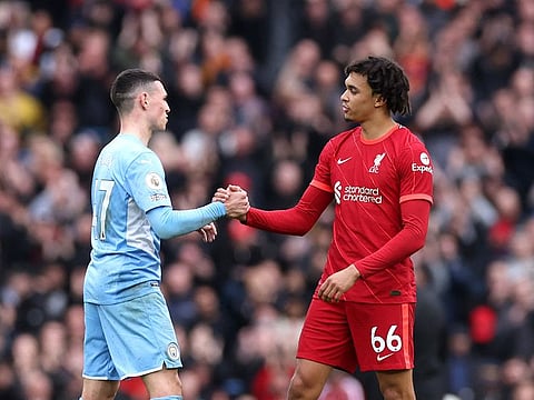 Manchester City's match with Liverpool on Sunday was a ferocious battle on the pitch but at full time there was nothing but respect for one another.