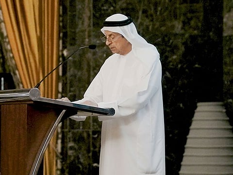 Dr Hussain Abdul Rahman Al Rand, Assistant Undersecretary for the Public Health Sector, during the session 