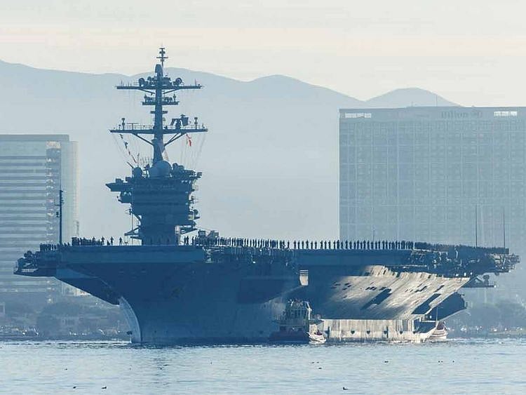 The USS Abraham Lincoln