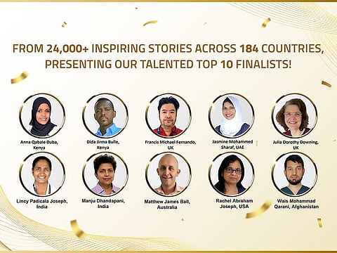 Aster Guardians Global Nursing Award announces its top 10 finalists hailing from across the world for its coveted $250,000 award.
