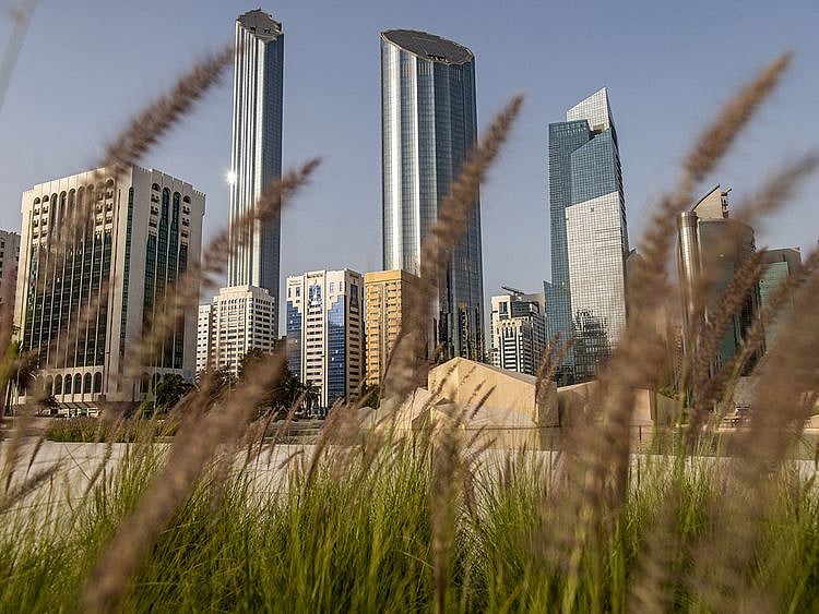 STOCK Abu Dhabi residence skyline