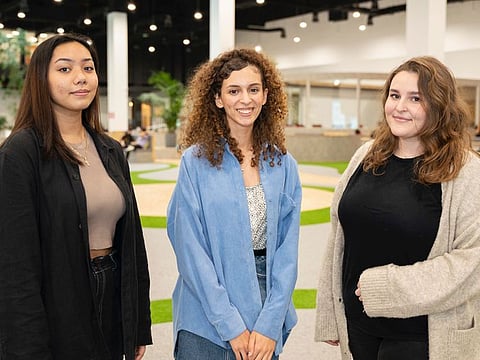 Entrepreneurship team from Canadian University Dubai (CUD)   