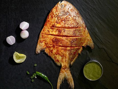 Maharashtrian Koli Pomfret Fish Fry recipe