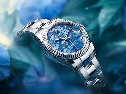 The Rolex brand remains the 'unchallenged No. 1' within the luxury watches industry with greater sales than the combined sales of Cartier, Omega, Audemars Piguet, Patek Philippe and Richard Mille. [Pictured: Rolex 31 mm Datejust]