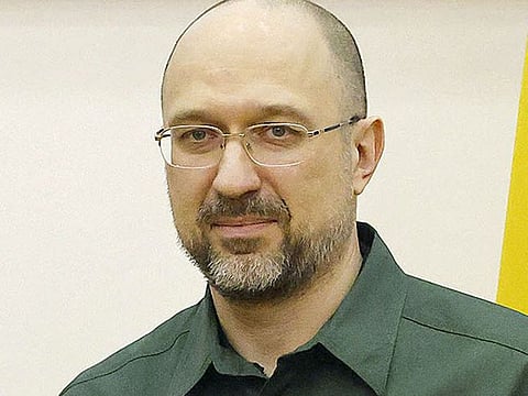 Ukrainian Prime Minister Denys Shmyhal.