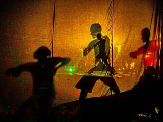 Photos: Pandemic-hit theater back in India's northeast