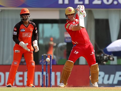  Punjab Kings' Liam Livingstone has been the lone consistent performer for his team, which he once again played to perfection against Sunrisers Hyderabad.