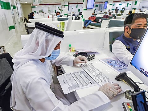 Visitors at Amer Al Twar Centre. Picture used for illustrative purposes only.