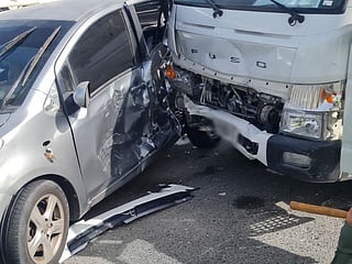 Two people were killed in separate road accidents in Dubai on Monday, police said.