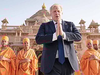 Photos: British PM Boris Johnson’s India visit