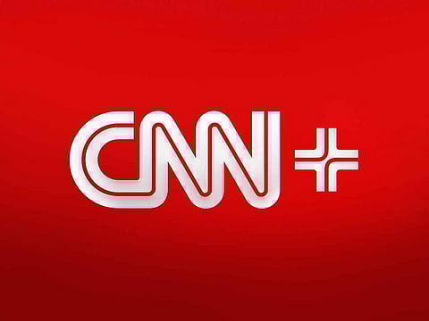 The logo for the Warner Bros Discovery's streaming service CNN+ which debuted on March 29. 
