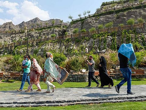 File photo: Visitors at Shees Park in Khor Fakkan, Sharjah. 