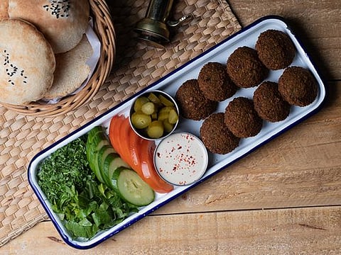 Vegan recipe for Palestinian falafel