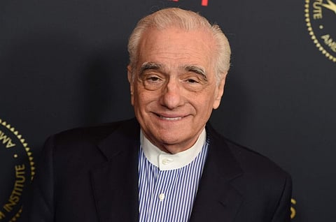 Martin Scorsese appears at the 2020 AFI Awards in Los Angeles on January 3, 2020.