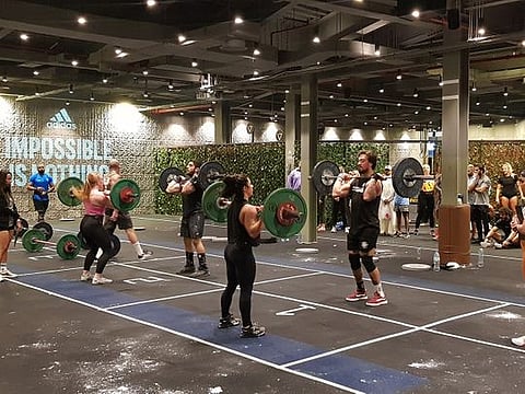 The Seven's CrossFit competition saw 44 elite category athletes battle for the Dh10,000 top prize.