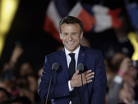 French President Emmanuel Macron has said he is in favour of a new type of 'political European community'.