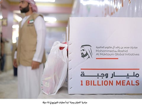 Dar Al Ber Society has announced a donation of Dh5million to the UAE's 1 Billion Meals initiative, the region’s largest campaign of its kind.