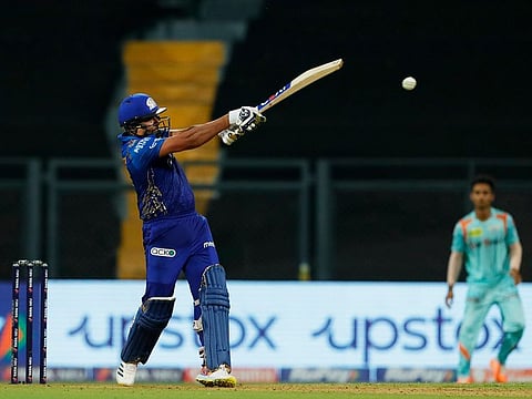Rohit Sharma of Mumbai says poor batting cost them the match against Lucknow.