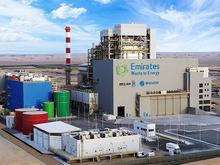 Stock - SWTE - waste-to-energy plant