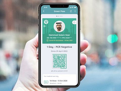 The Al Hosn app.