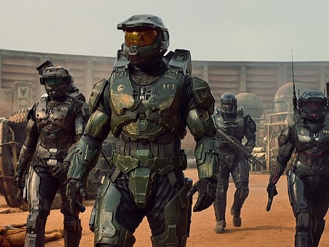 A still from 'Halo'