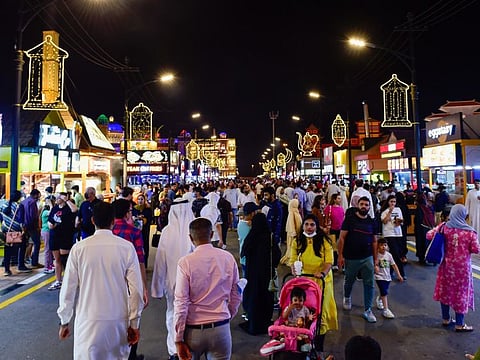 Residents throng Global Village during Eid Al Fitr holidays.. Photo: Virendra Saklani/Gulf News