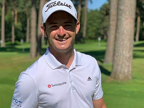 Joshua Grenville-Wood, the Dubai-based 25-year-old Englishman, is seven strokes behind the leader despite rounds of 67 and 68, respectively.