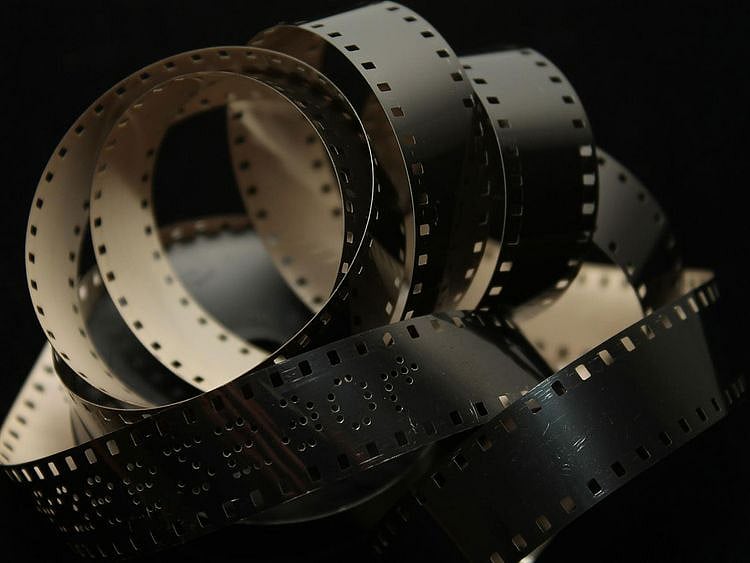 STOCK film reel roll
