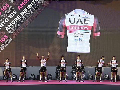 UAE Team Emirates have unveiled the team heading into the Giro d’Italia.