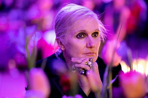 Maria Grazia Chiuri, the first female creative director of Dior.