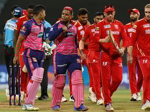 Rajasthan Royals beat Punjab Kings in match 52 of the TATA Indian Premier League 2022 (IPL season 15)  at the Wankhede Stadium in Mumbai.