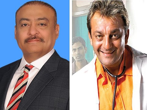 Patel said he was more than happy to be likened to the character of Munna Bhai MBBS. “It was the best film. It had this wonderful character who possessed the ability to make things right just with his ‘Jadu Ki Jhappi’ (a magical hug),” he said.