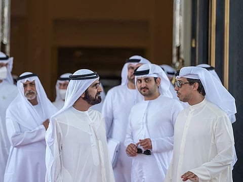 The decisions were approved during a UAE Cabinet meeting chaired by His Highness Sheikh Mohammed bin Rashid Al Maktoum