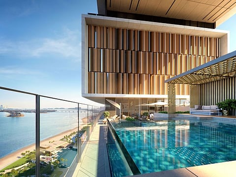 Space is definitely not in short supply at The Royal Atlantis Resort & Residences. The residential part is scheduled for completion late summer, while the hotel will reach that mark in Q4-2022.