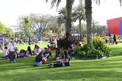 Dubai municipality had extended the opening hours of parks to help visitors spend more leisure time during the Eid holidays.