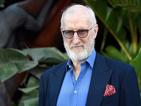 Actor James Cromwell arrives at the Los Angeles premiere of "Jurassic World: Fallen Kingdom" at the Walt Disney Concert Hall, Tuesday, June 12, 2018.