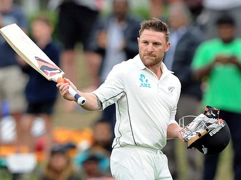 Former New Zealand skipper, who is saluting the crowd during his final innings, will start a new innings as England Test team head coach.