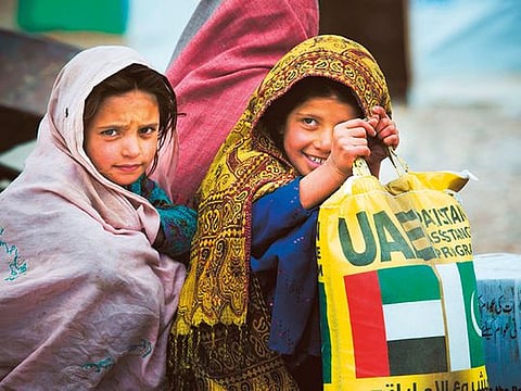 Sheikh Khalifa: Leading the way in philanthropy - In pictures